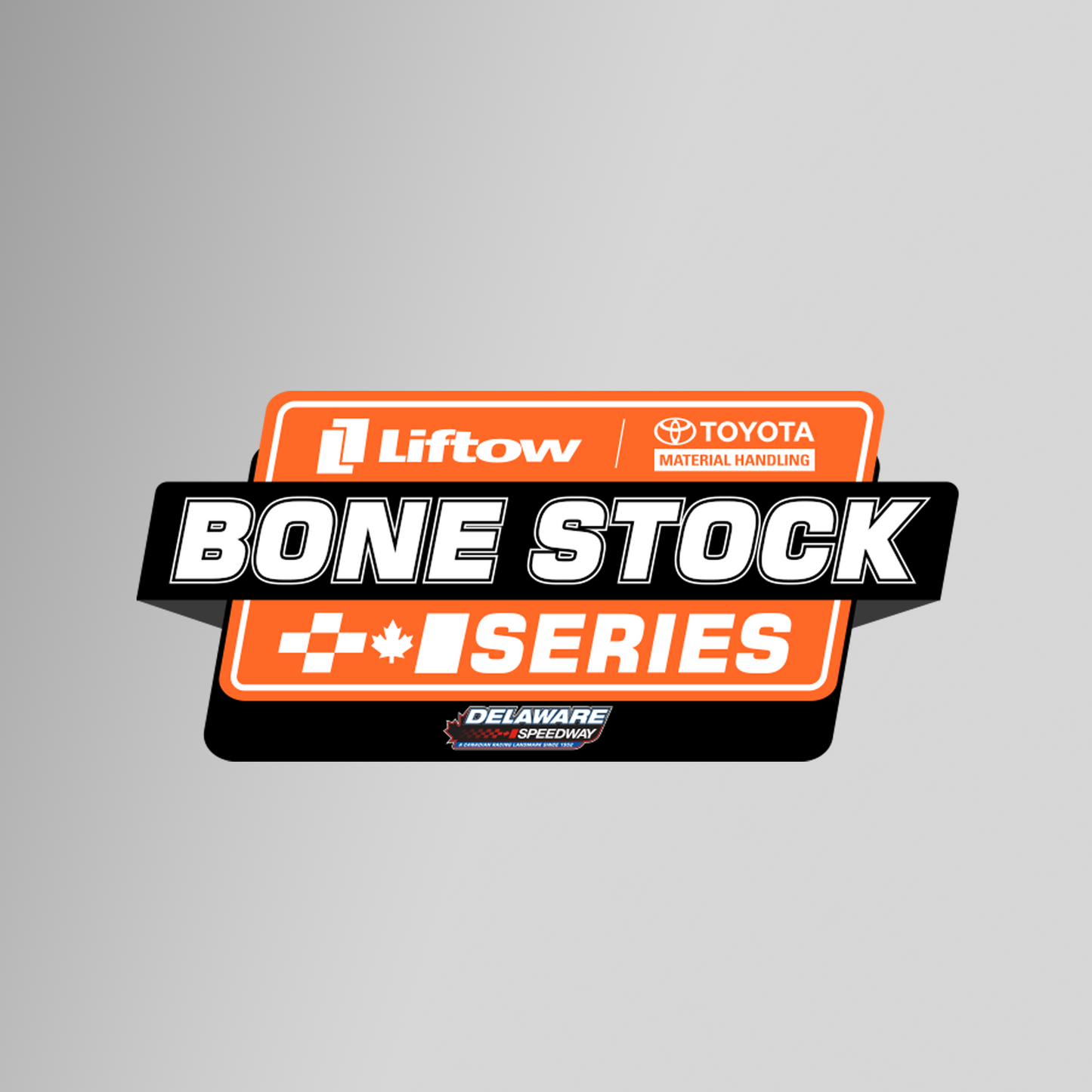 Delaware Decal - Bone Stock Division Logo - 6"