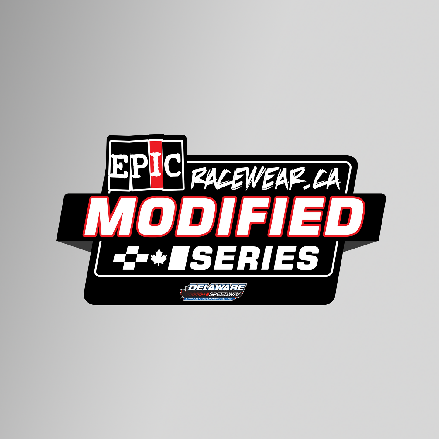 Delaware Decal - Modified Division Logo - 6"