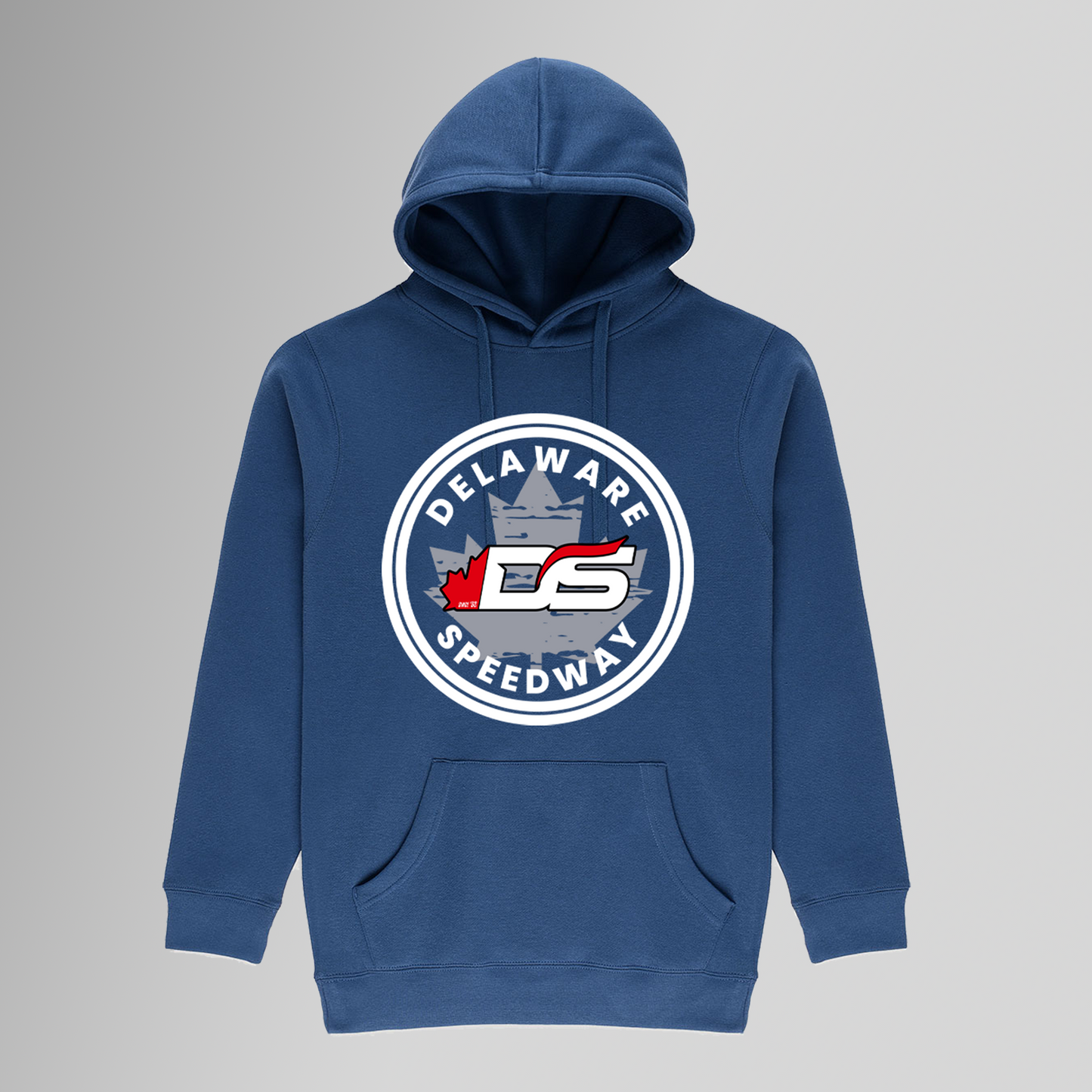 Delaware Hoodie - Circle - Denim