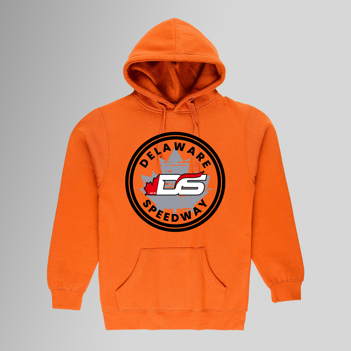 Delaware Hoodie - Circle - Orange
