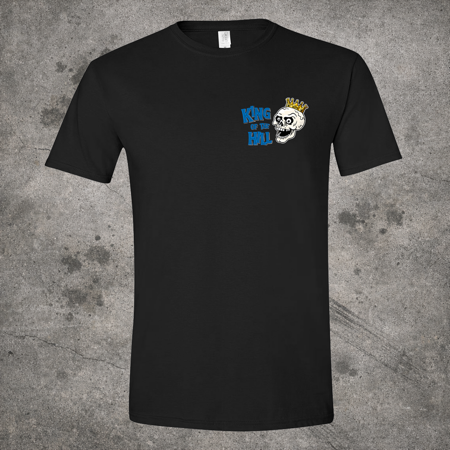 Delaware T-Shirt - DS King of the Hill - Black