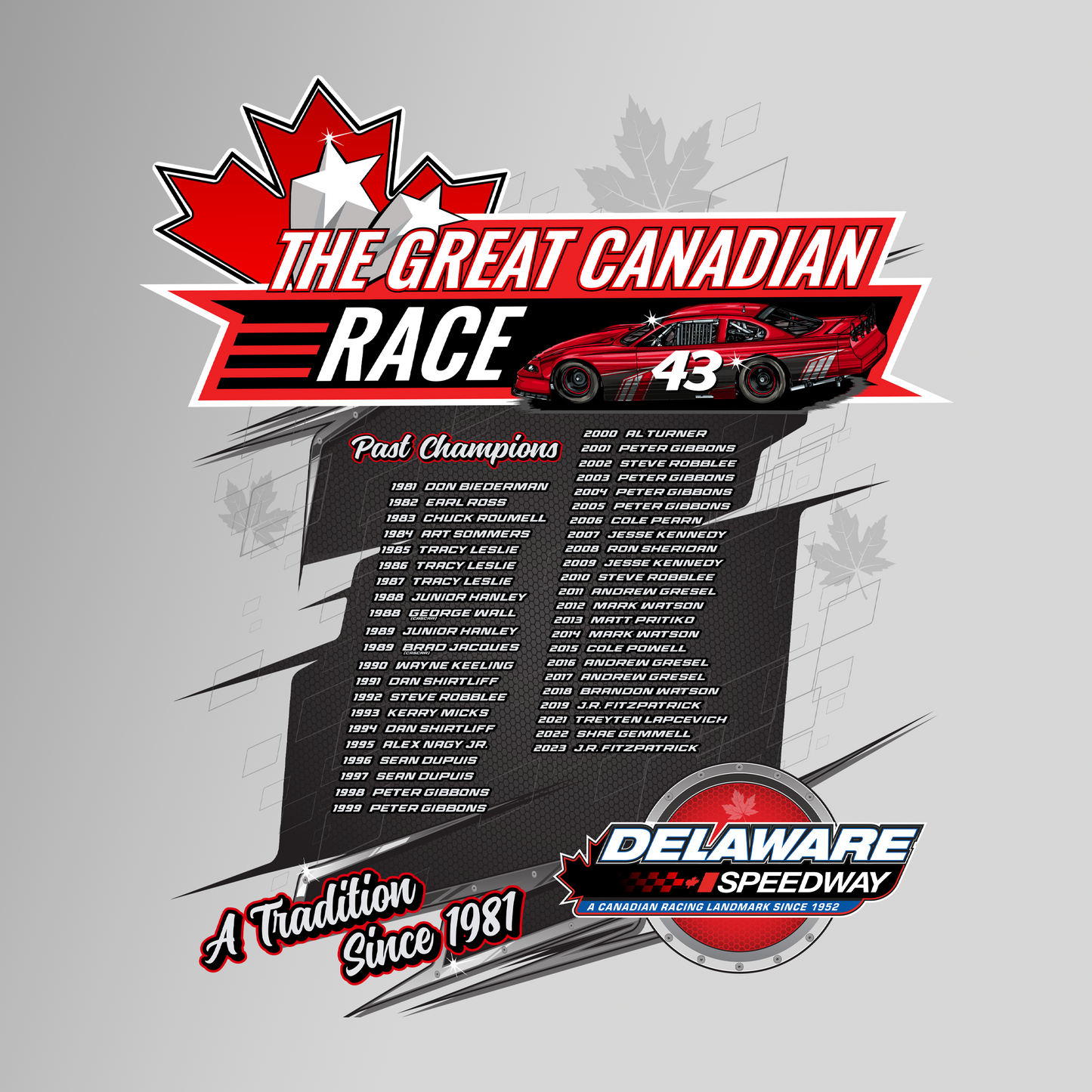 Great Canadian Race Event T-Shirt