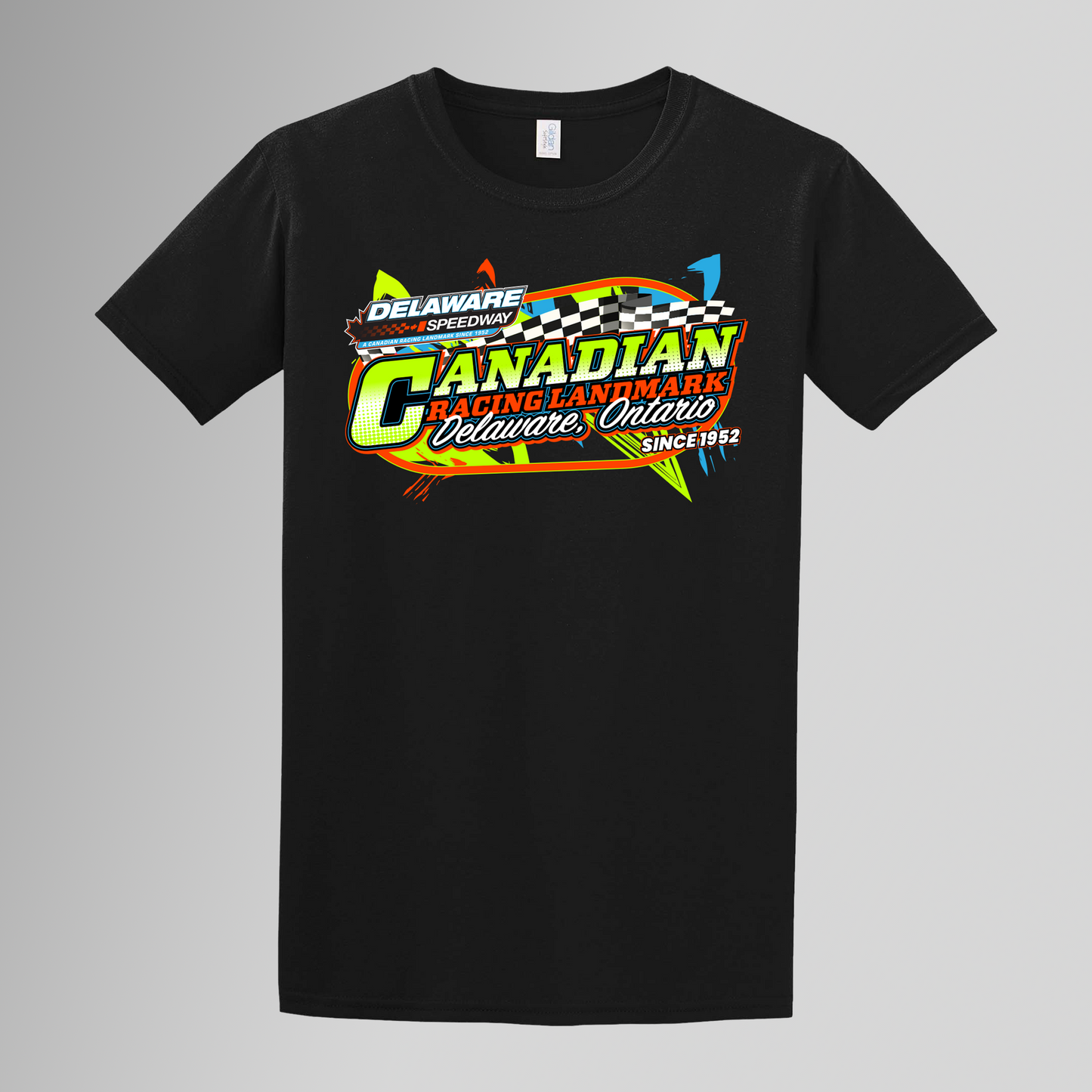Delaware T-Shirt - Canadian Landmark - Black