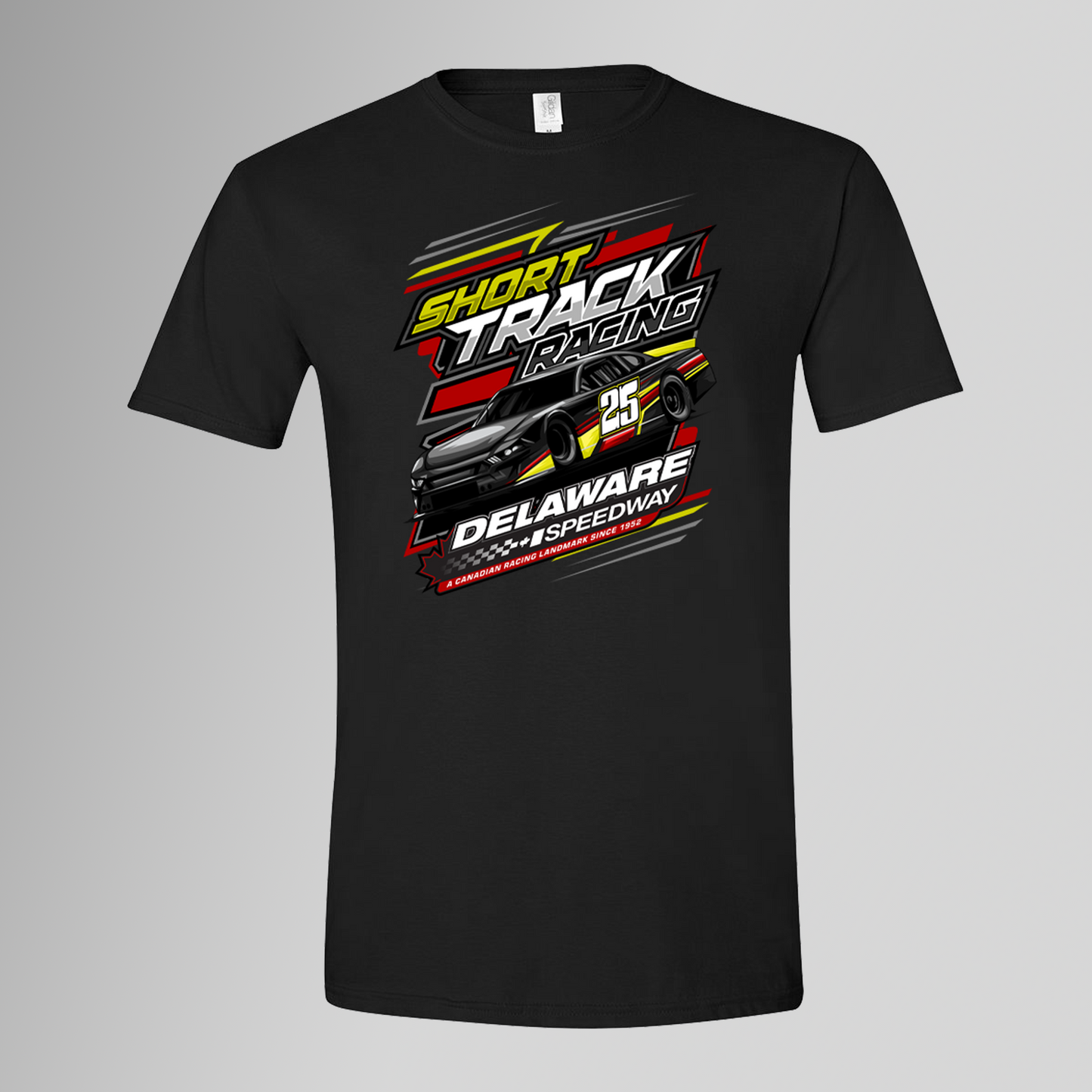 Delaware T-Shirt - Short Track Racing - Black