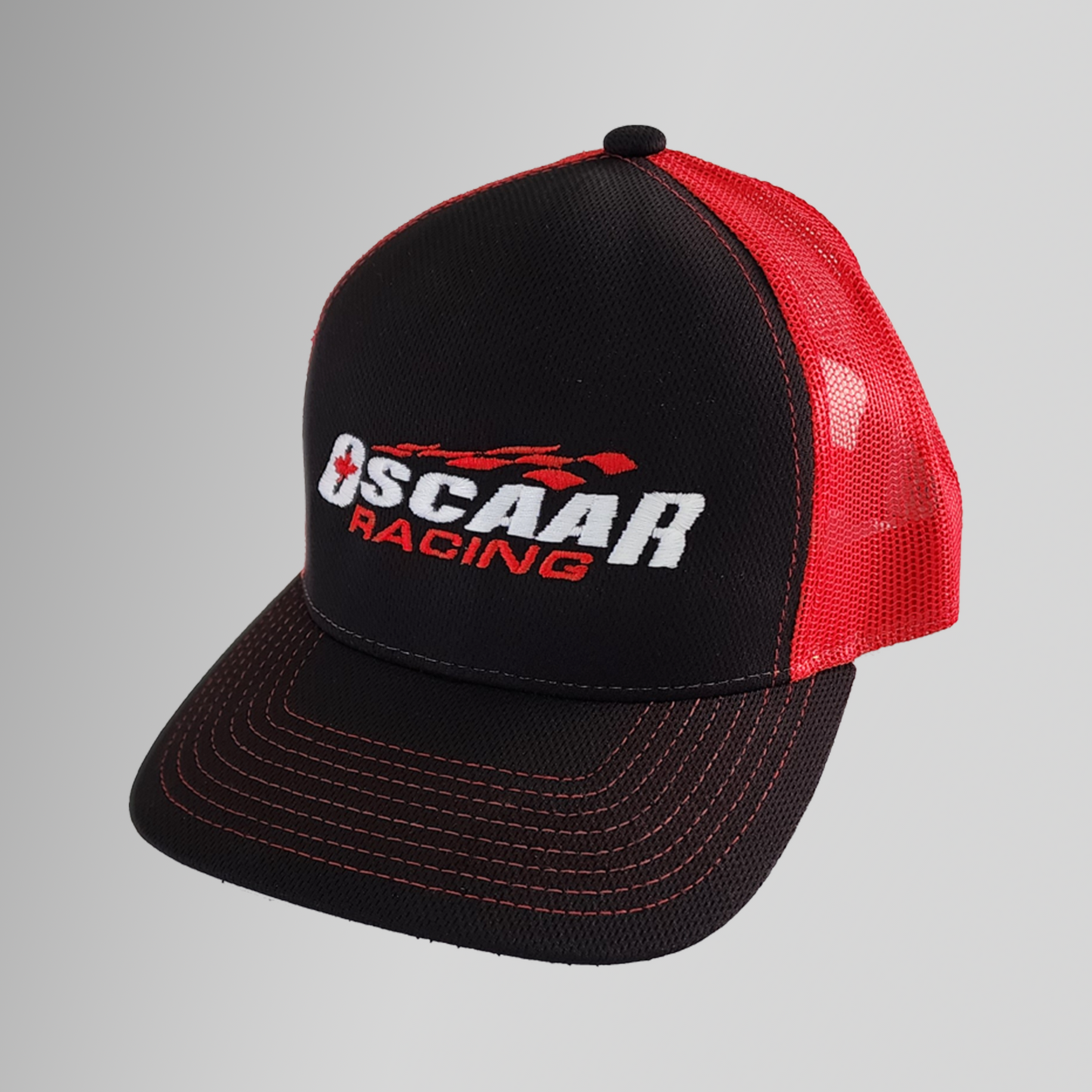 OSCAAR Hat - 2 Tone Black/Red