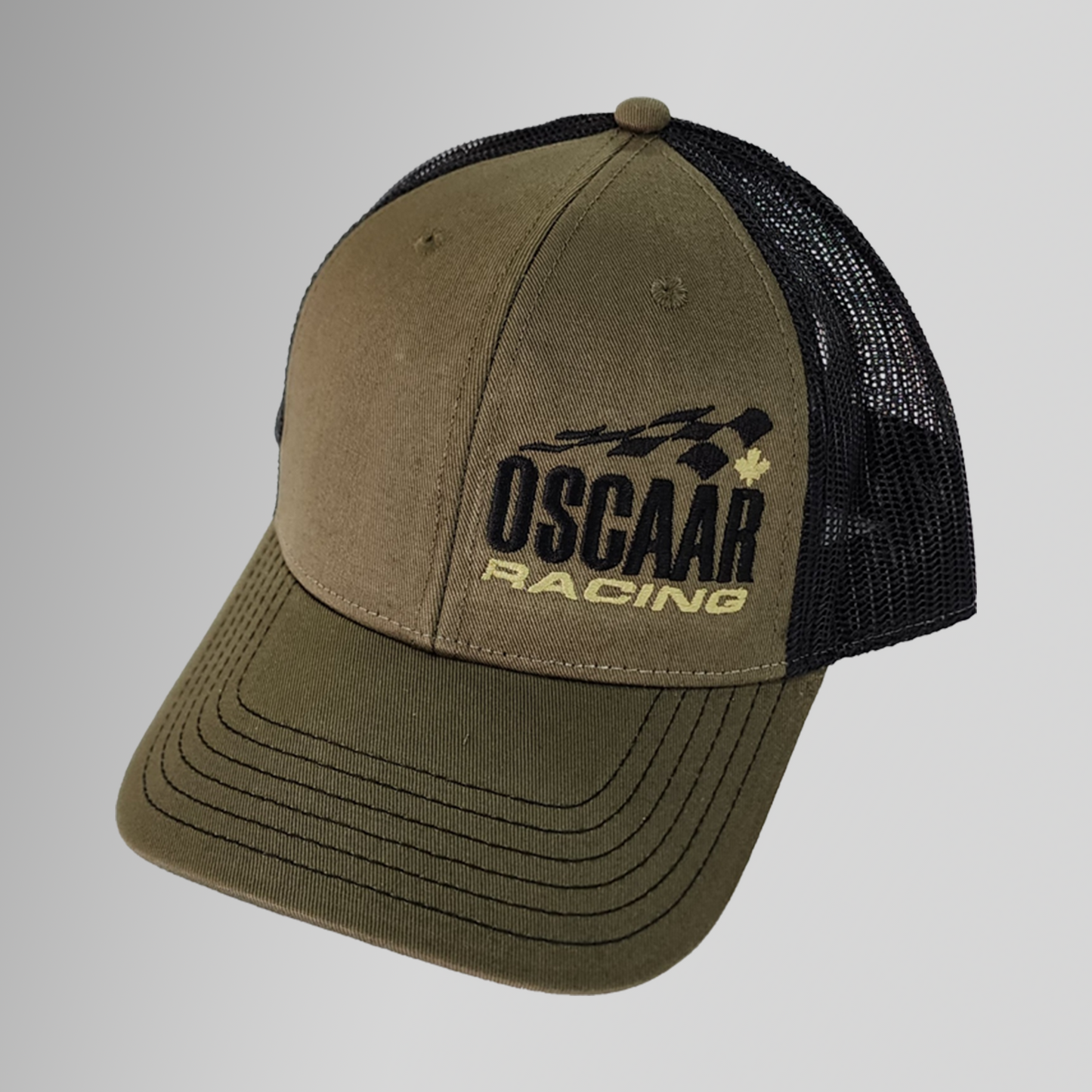 OSCAAR Hat - 2 Tone Military Green/Black