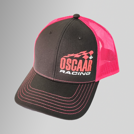 OSCAAR Hat - 2 Tone Grey/Pink