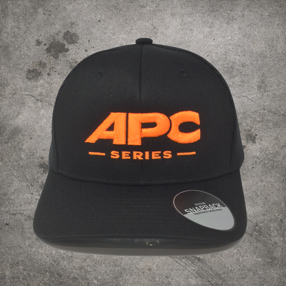 APC Hat B - Black mesh snap back