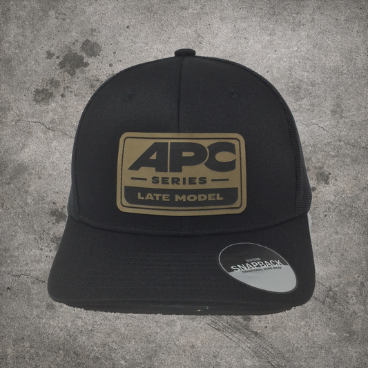 APC Hat D - Black mesh snap back