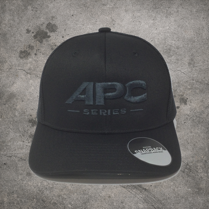 APC Hat A - Black mesh snap back
