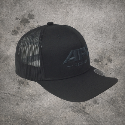 APC Hat A - Black mesh snap back
