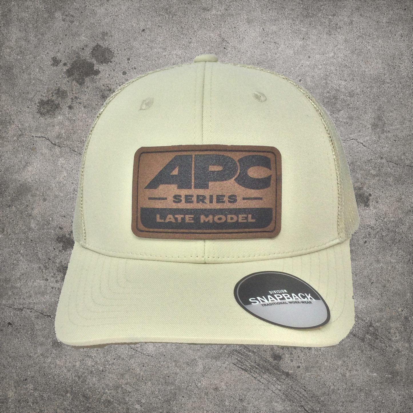 APC Hat E - Beige mesh snap back