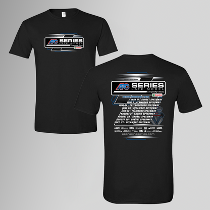 APC Series T-Shirt - 2025 Schedule - Black