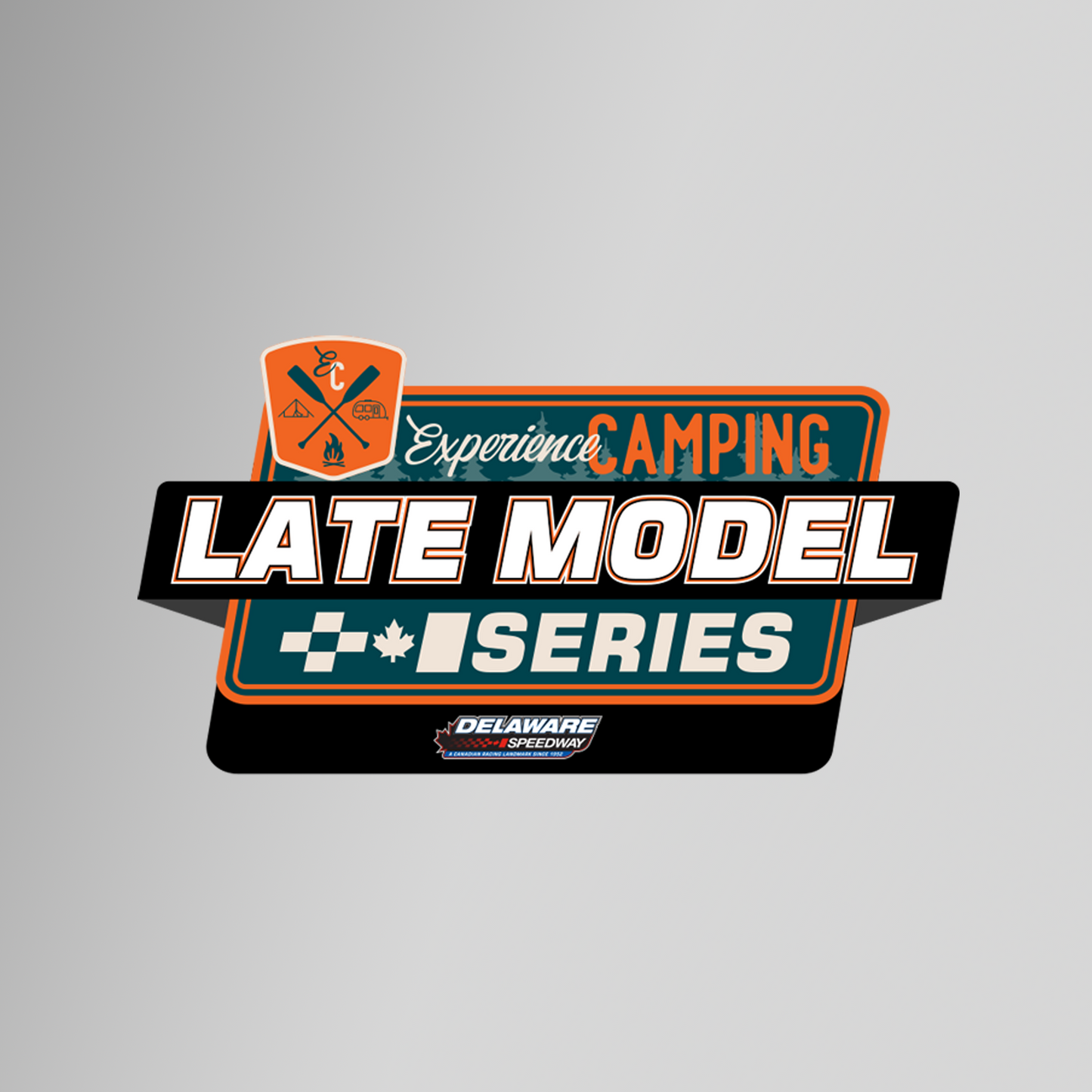 Delaware Decal - Late Model Division Logo - 6"