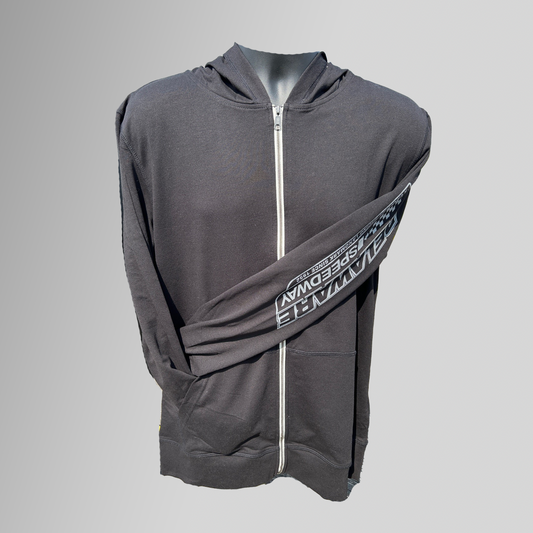 Delaware Hoodie-Full Zip - Black