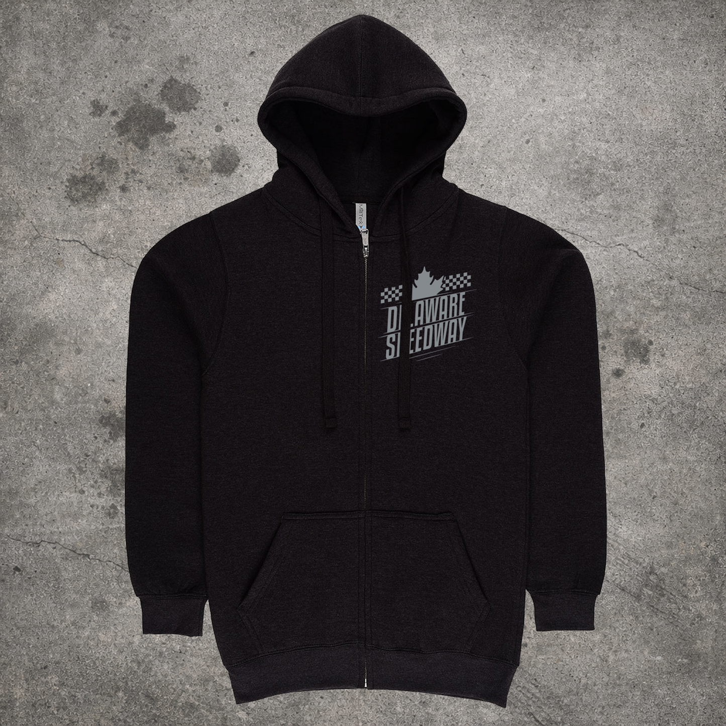 Delaware Hoodie - DS Zippie - Charcoal Heather