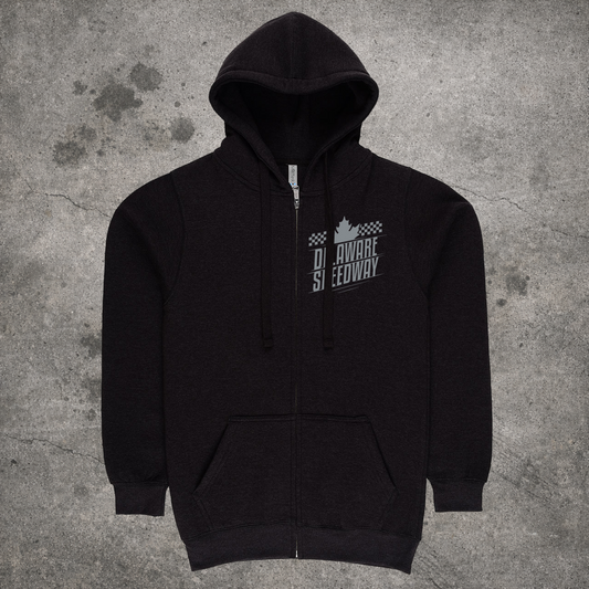 Delaware Hoodie - DS Zippie - Charcoal Heather