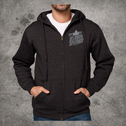 Delaware Hoodie - DS Zippie - Charcoal Heather