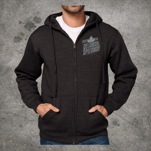 Delaware Hoodie - DS Zippie - Charcoal Heather
