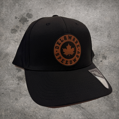 Delaware Hat N - Black solid snap back