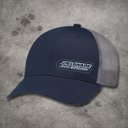 Delaware Hat E - Navy/Slate mesh snap back