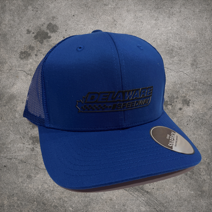 Delaware Hat O - Blue mesh snap back