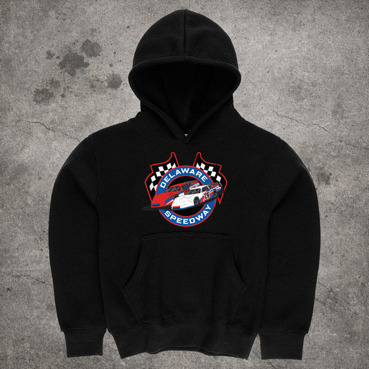 Delaware Hoodie - DS Flags Youth - Black