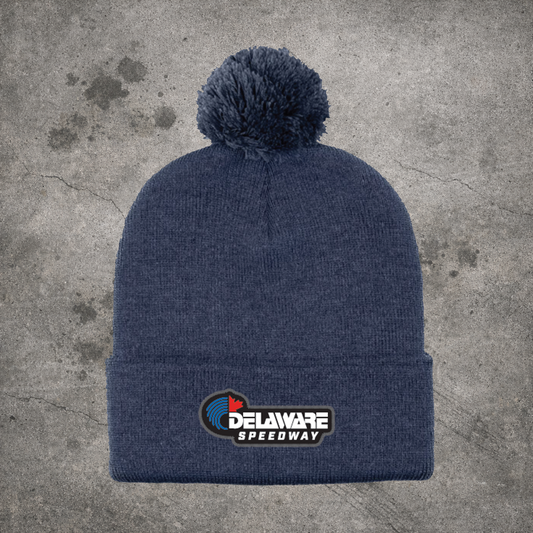 Delaware Toque - Blue PomPom