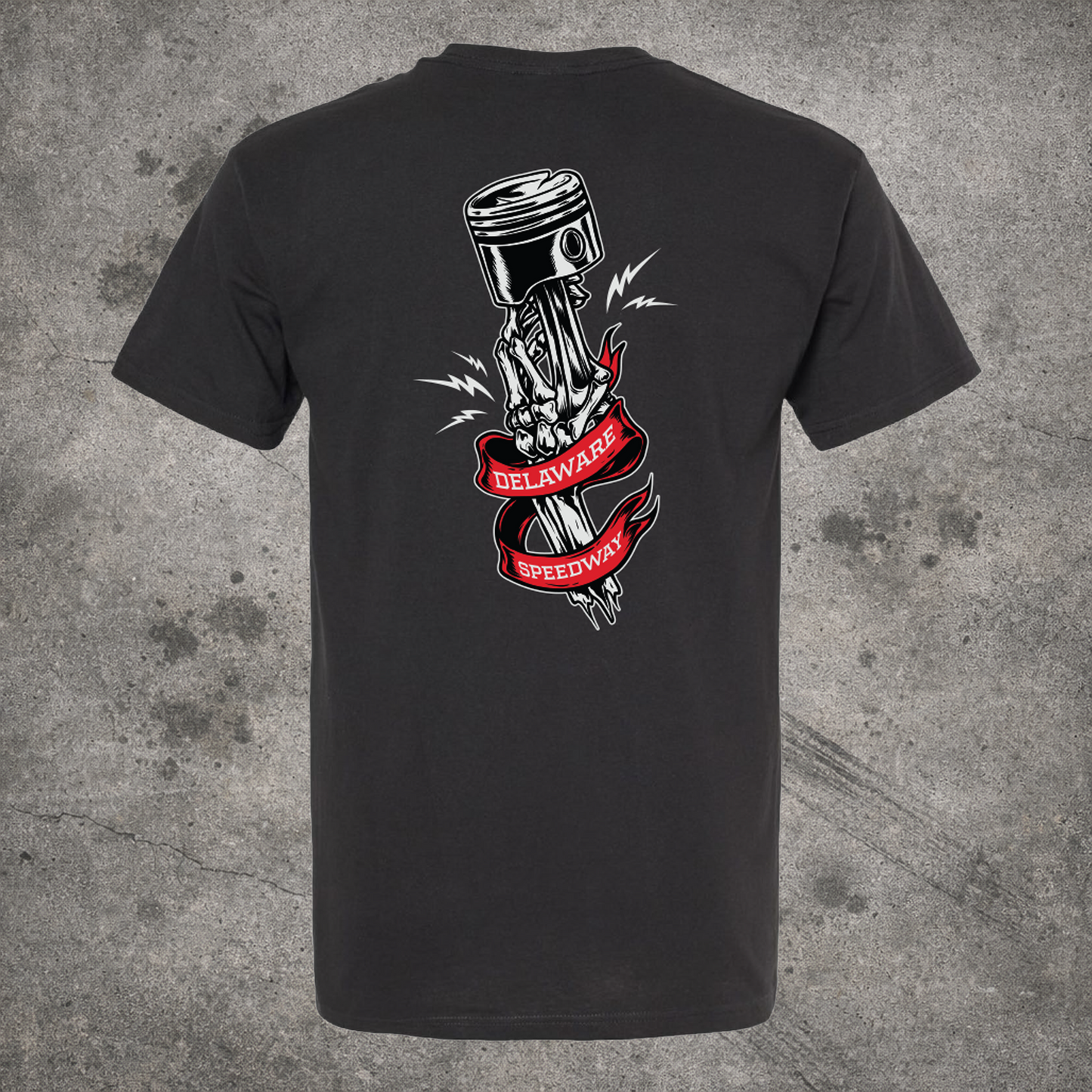 Delaware T-Shirt - Skeleton Hand - Black