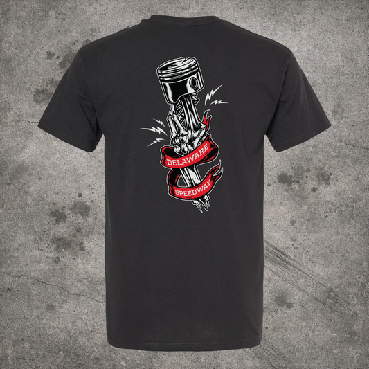 Delaware T-Shirt - Skeleton Hand - Black