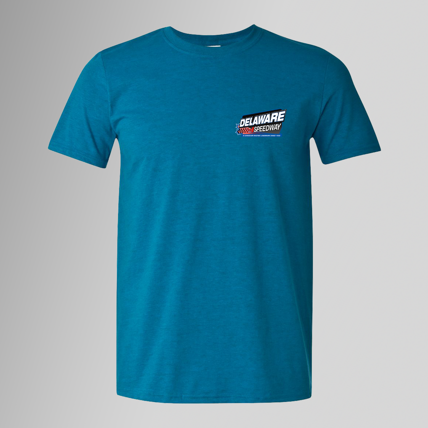 Delaware T-Shirt - Cartoon Car - Antique Saphire