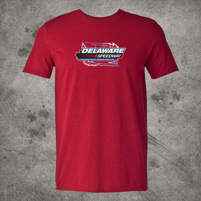 Delaware T-Shirt - Where Legends Are Made - Antique Cherry Red