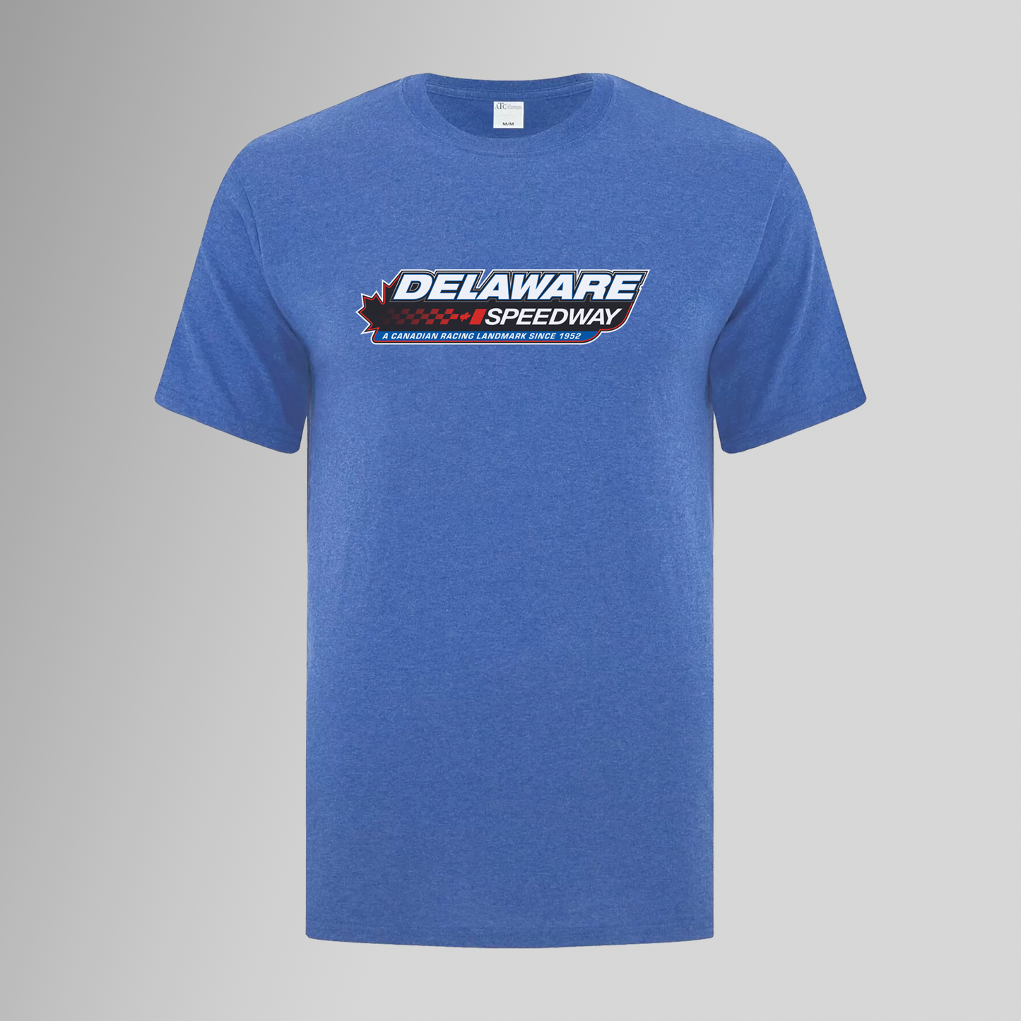 Delaware T-Shirt - Colour Logo - Blue