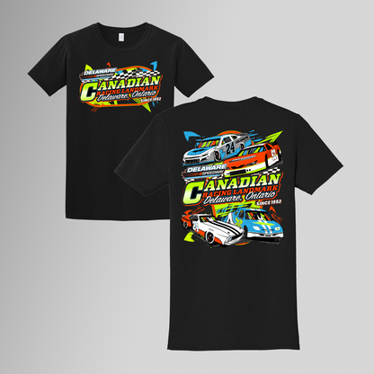 Delaware T-Shirt - Canadian Landmark - Black