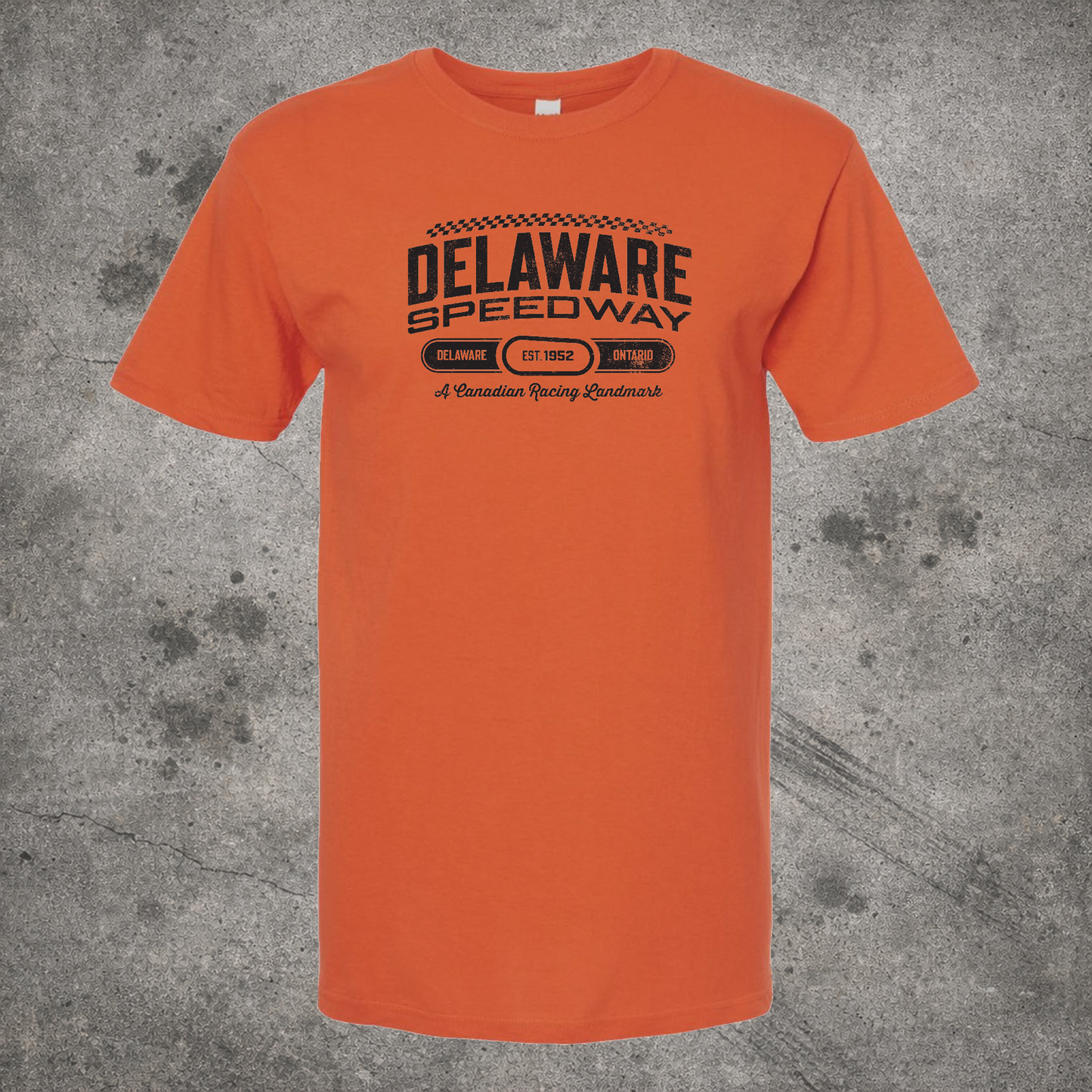Delaware T-Shirt - Arched - Orange
